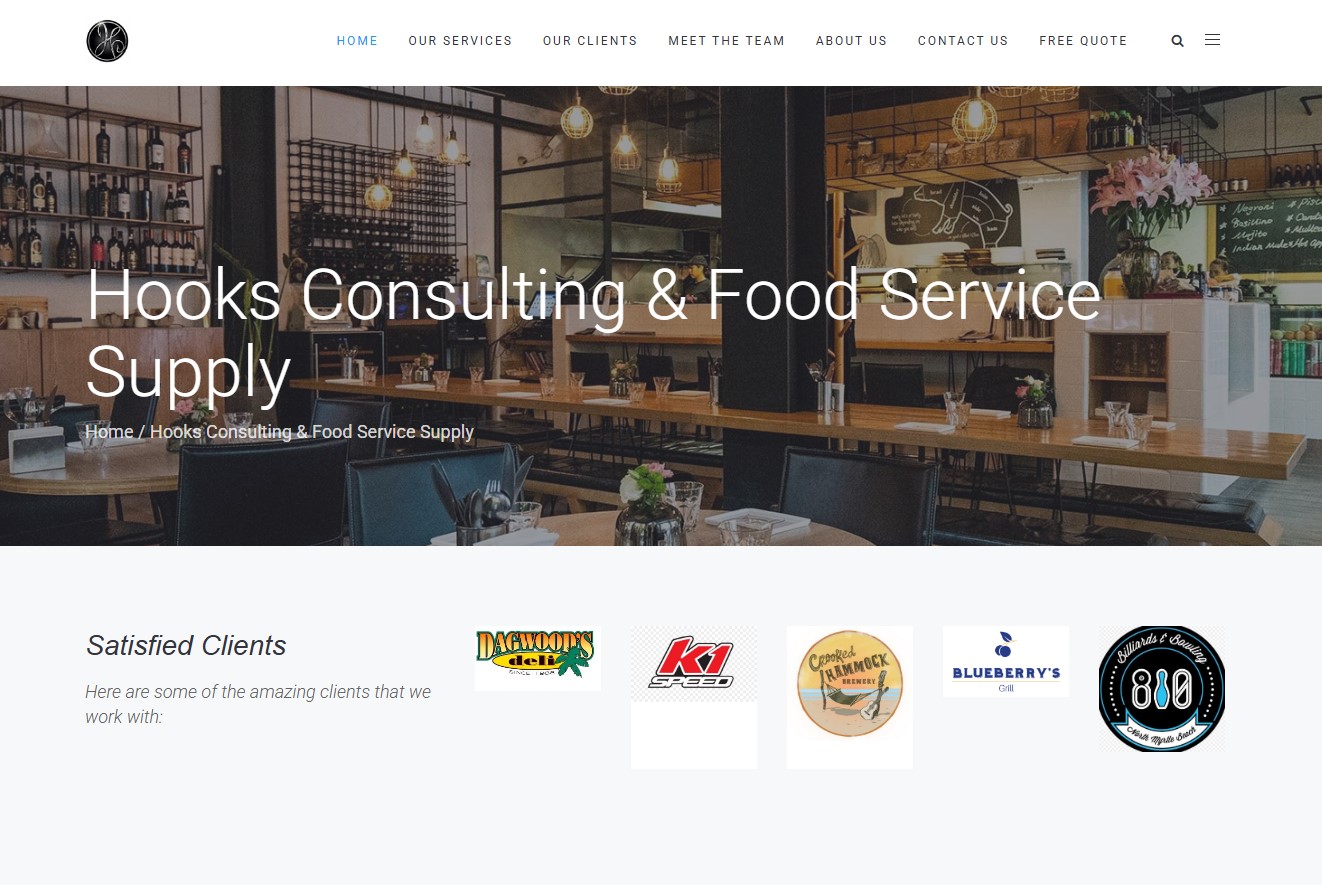 James P. Hooks Consulting Website